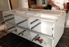 Montage Îlot central 