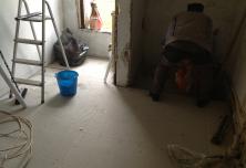 en cours des travaux 