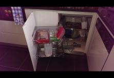 Meuble bas avec 2 paniers  