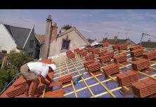 Pose tuile mécanique 