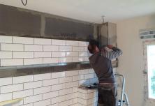 pose carrelage salle de douches