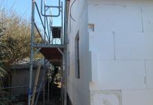 Pose isolation par extérieur 