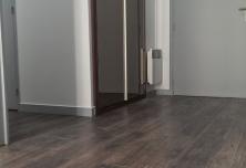 Placard entrée avec porte battantes en miroirs